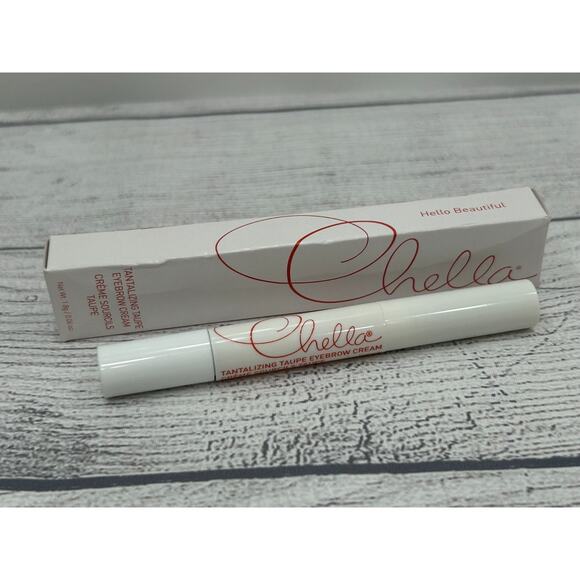 New Chella Women's Tantalizing Taupe Eyebrow Cream 0.06 oz - Picture 2 of 5